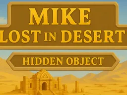 Mike Lost In Desert - Hidden Object
