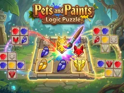 Pets and Paints: Logic Puzzle