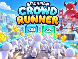 Stickman Crowd Runner 3D